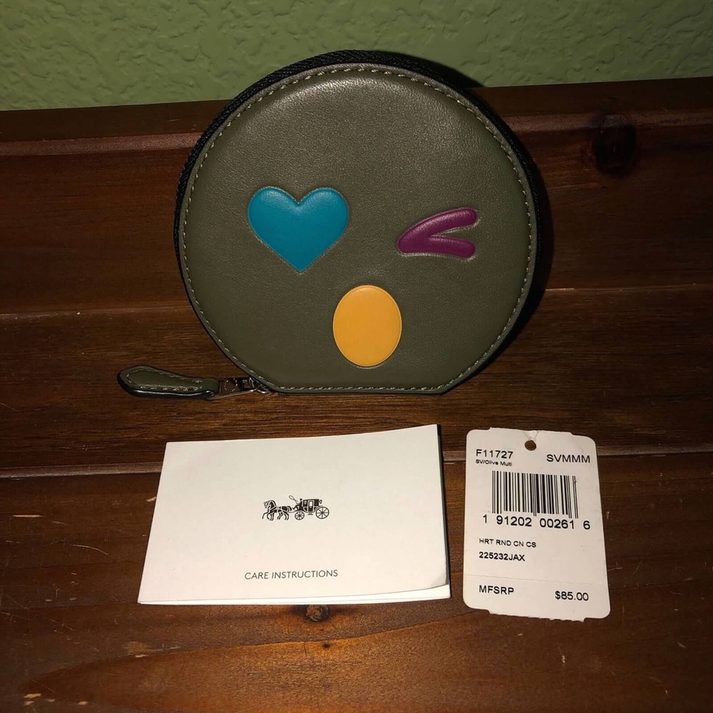 Coach Emoji Coin Purse